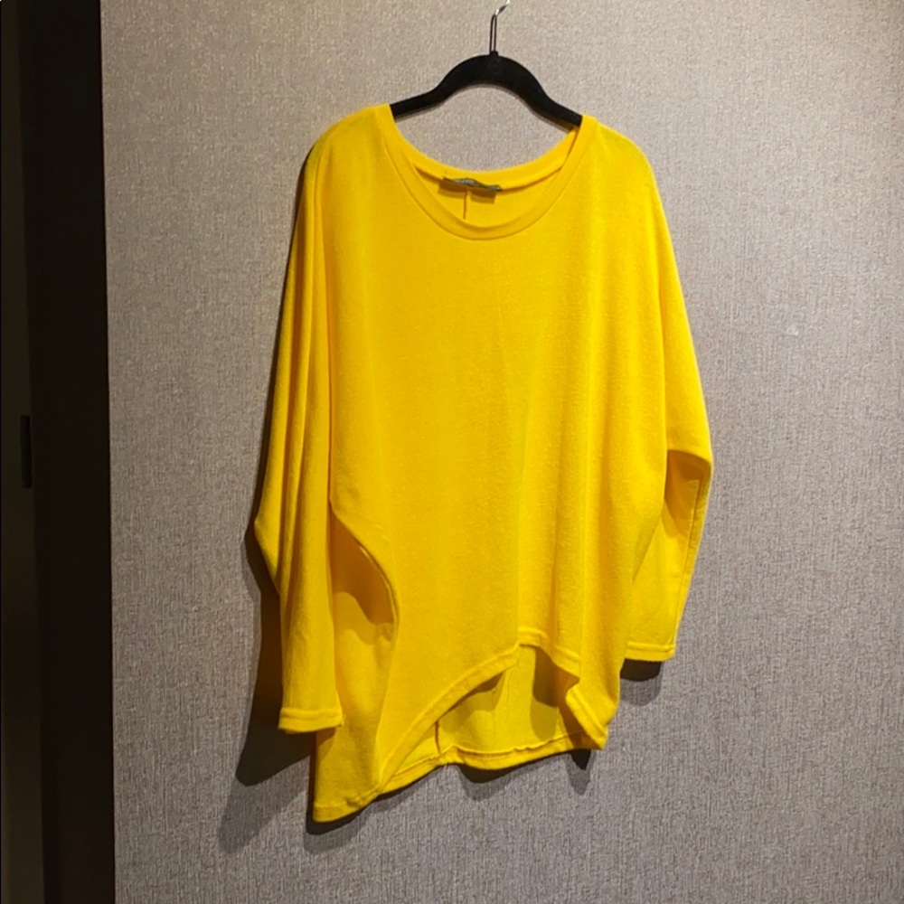 Yellow Zanzea sweater